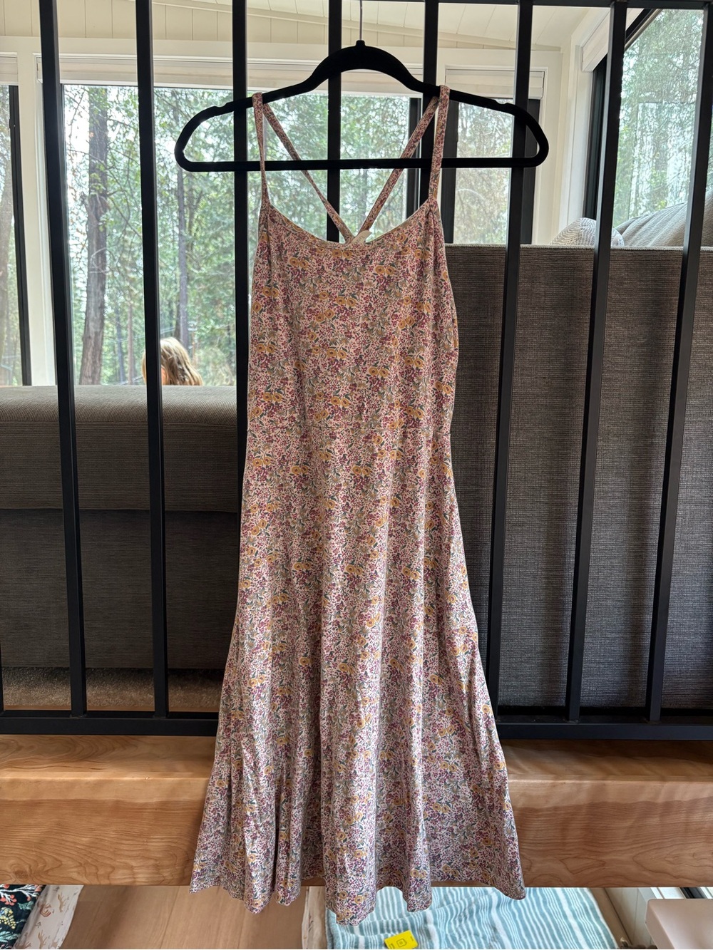 Pact Fit and Flare Midi Dress